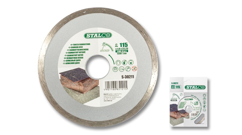 

Stalco Tarcza diamentowa pełna 125mm