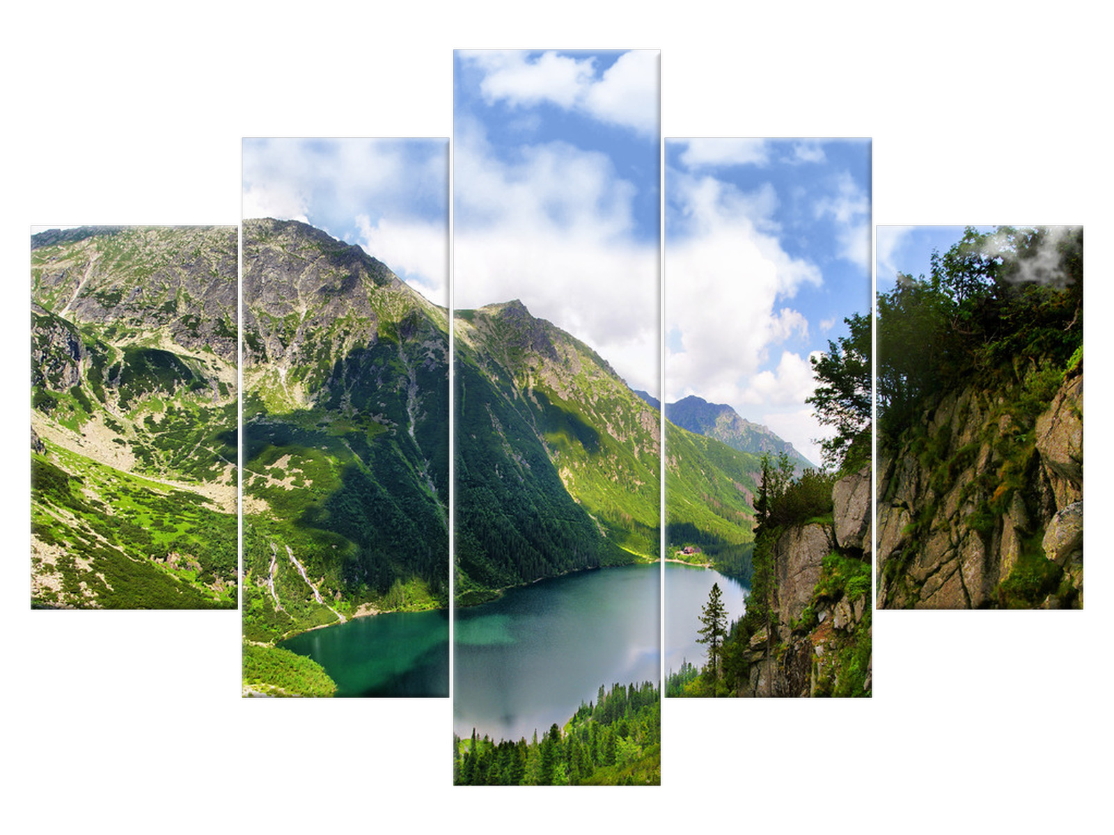 

Obraz Pejzaż Morskie Oko 150x105 morskiego oka