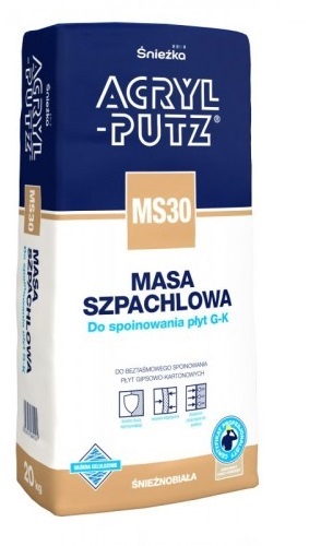 

Śnieźka Acryl Putz MS30 masa do Płyt G-k 20kg