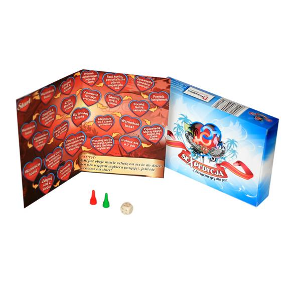 GRA DLA PAR SEXPEDYCJA DLA DWOJGA HIT! WALENTYNKI Producent Inny