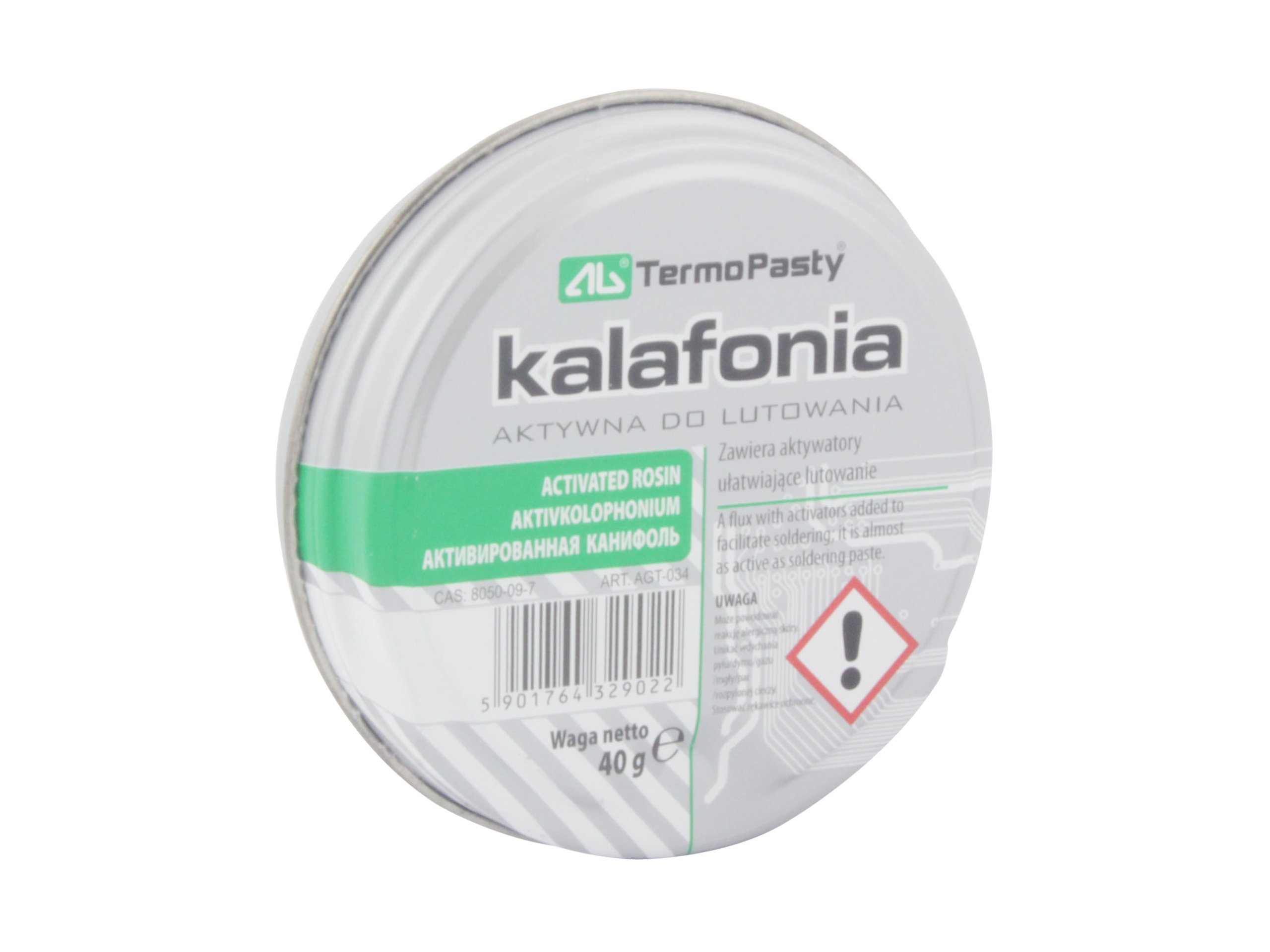 

Kalafonia aktywna do lutowania 40g Ag TermoPasty