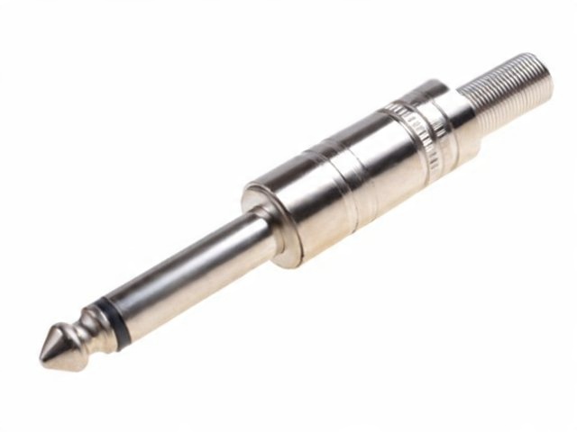 

Wtyk Jack 6,3mm Mono montażowy na kabel - Silver
