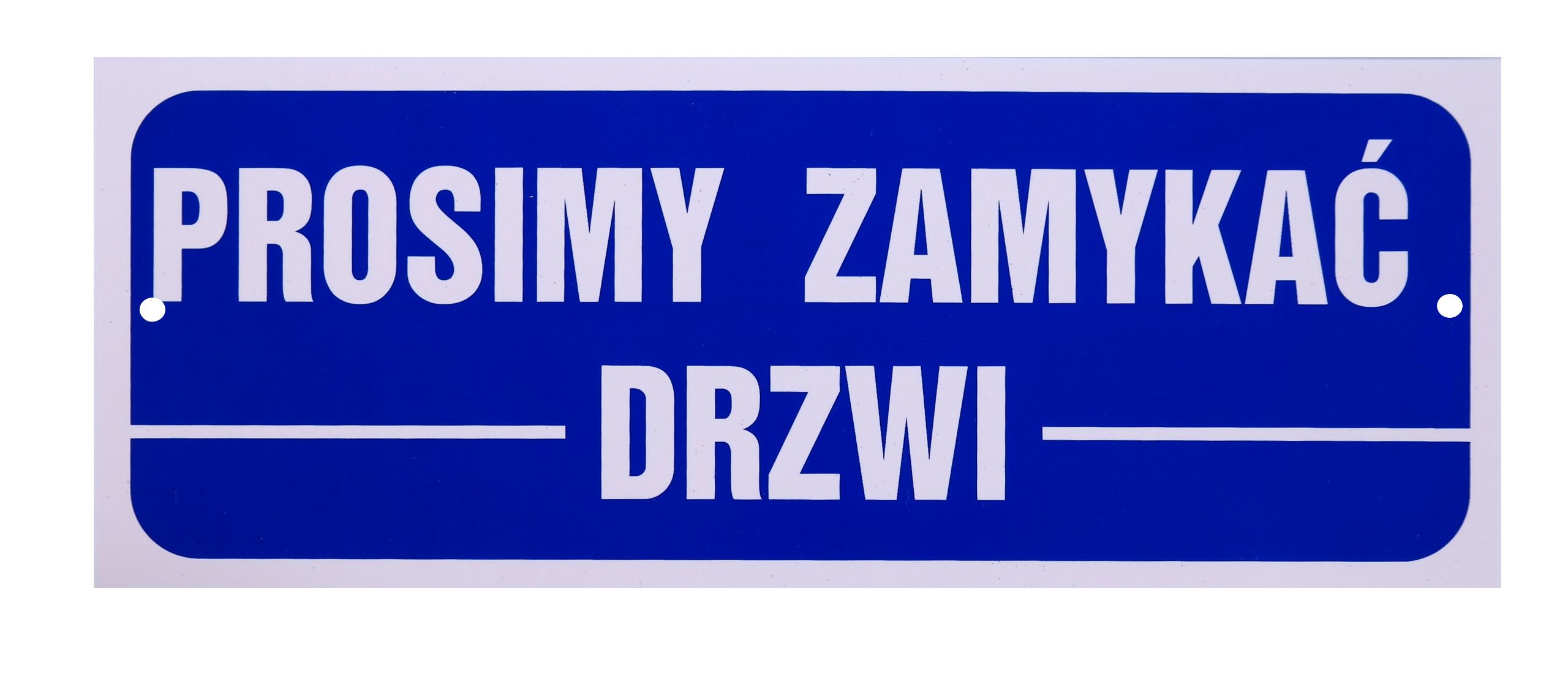 

Tabliczka Prosimy Zamykać Drzwi 21x8
