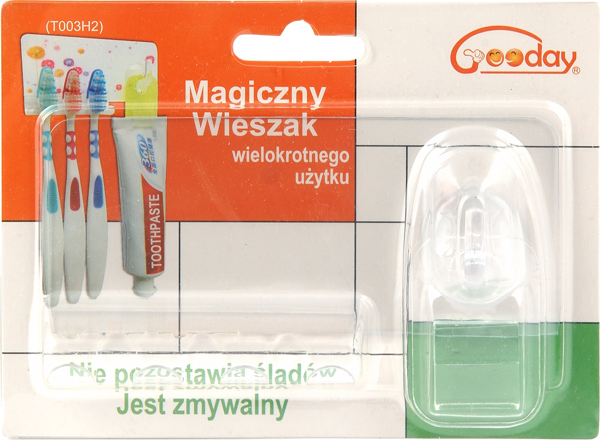 

Wieszak Na Szczoteczkę I Pastę Do Zębów T003H2-19