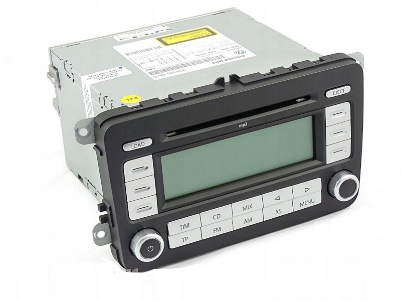 RADIO RCD500 MP3 GOLF V PASSAT B6 CADDY TOURAN EOS Złącza brak informacji