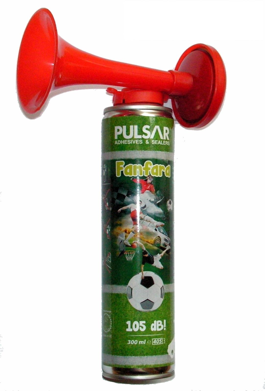 

Trąbka kibica, fanfara 300 ml, 105 dB Głośna