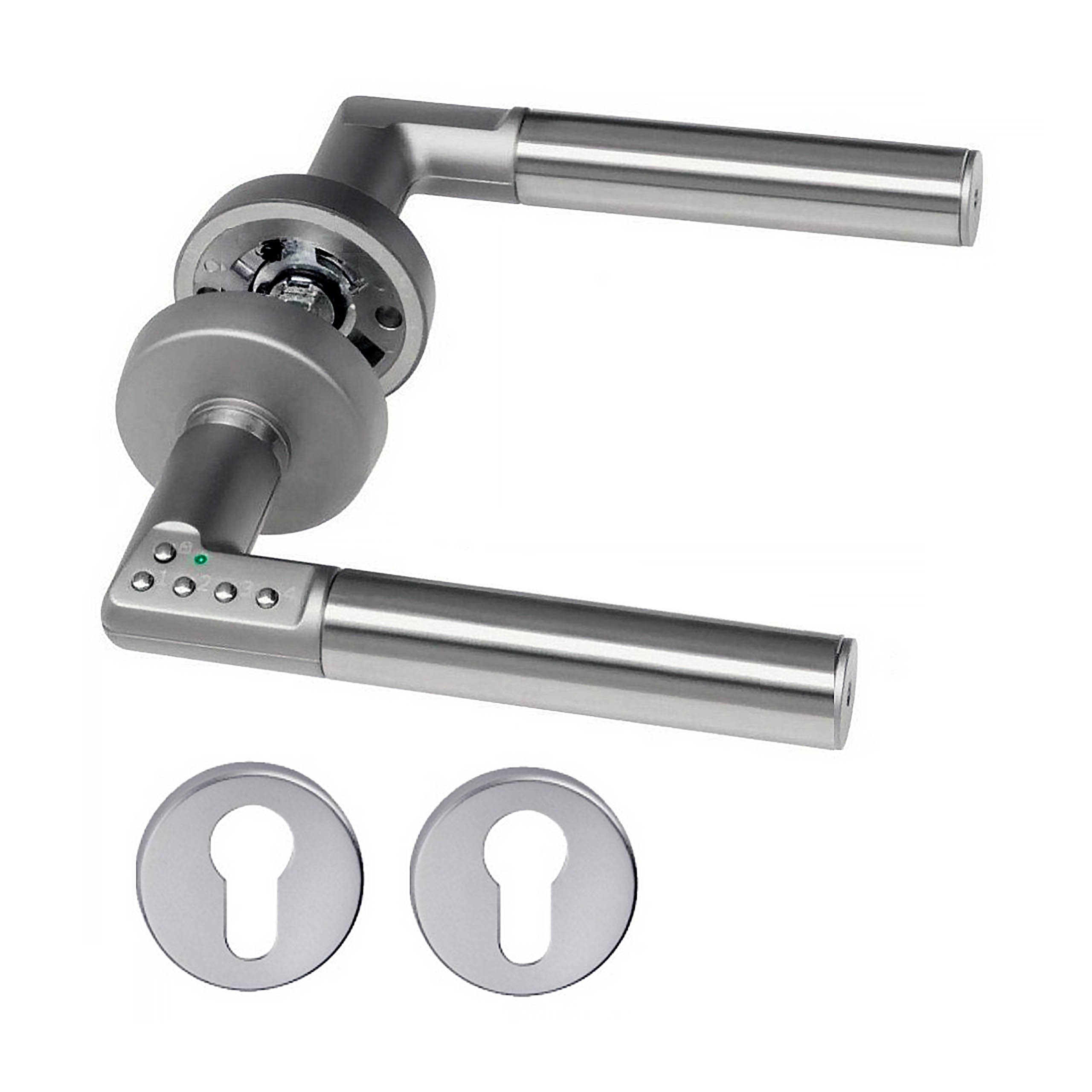 Klamka kodowa Assa Abloy 8812 do drzwi wewnętrznych, prawa