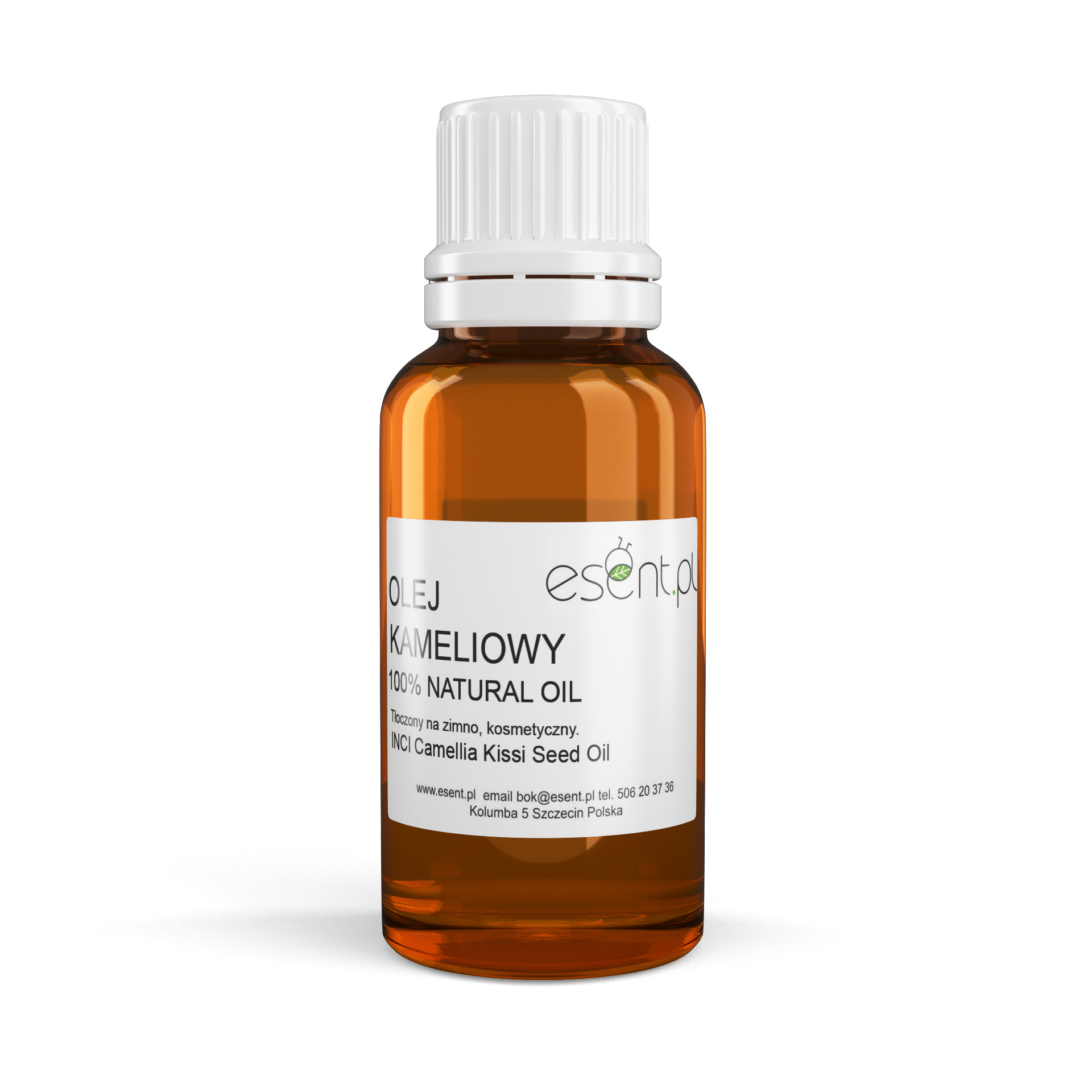 

Olej Kameliowy 20 ml zimnotłoczony, certyfikowany