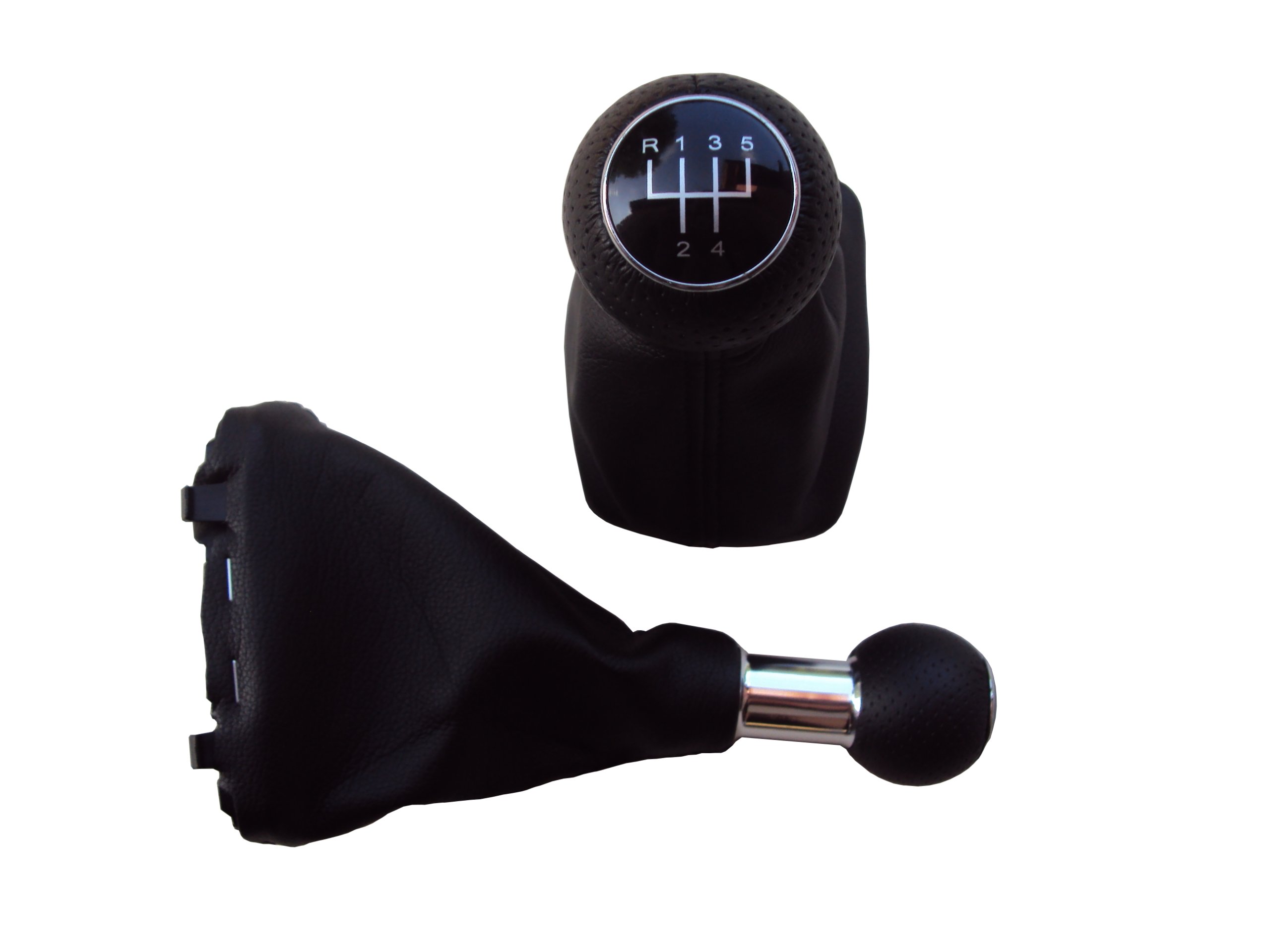 Shifter knob + gear stick leather audi A3 8L 00-03.