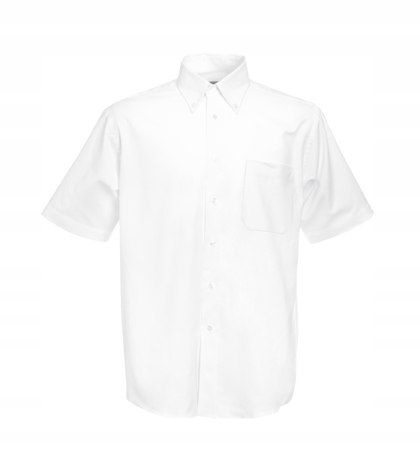 

Men Oxford Short Sleeve Shirt White M