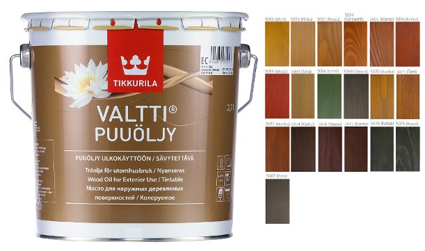 

Tikkurila Valtti Wood Oil 2,7l Olej gr. I