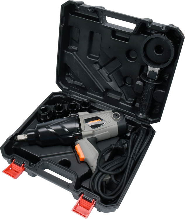 UDAROWY KLUCZ ELEKTRYCZNY 3/4 800Nm 1100W +NASADKI Marka Sthor