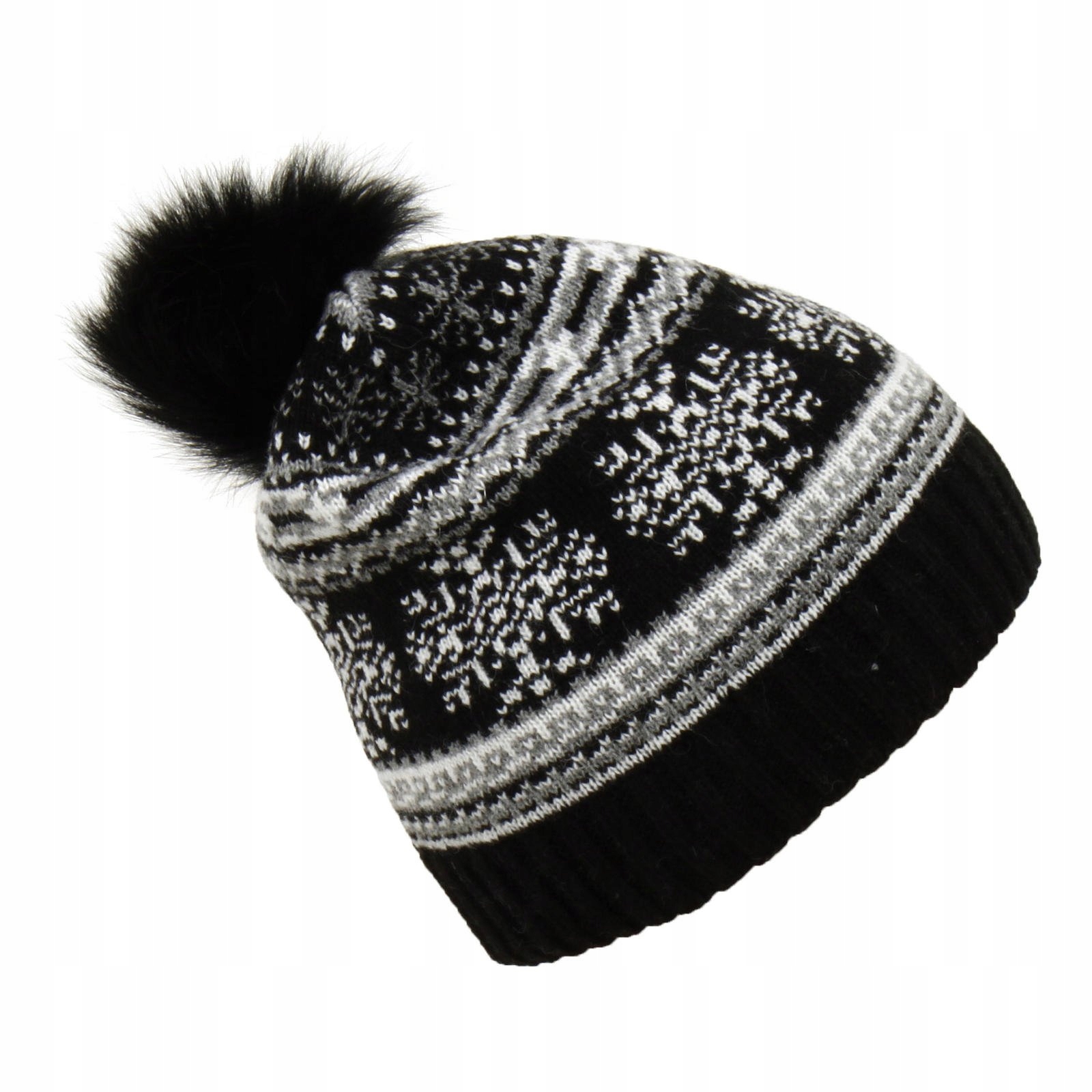 

W-321C Polar Fashion Ciepła Czapka Zimowa Beanie