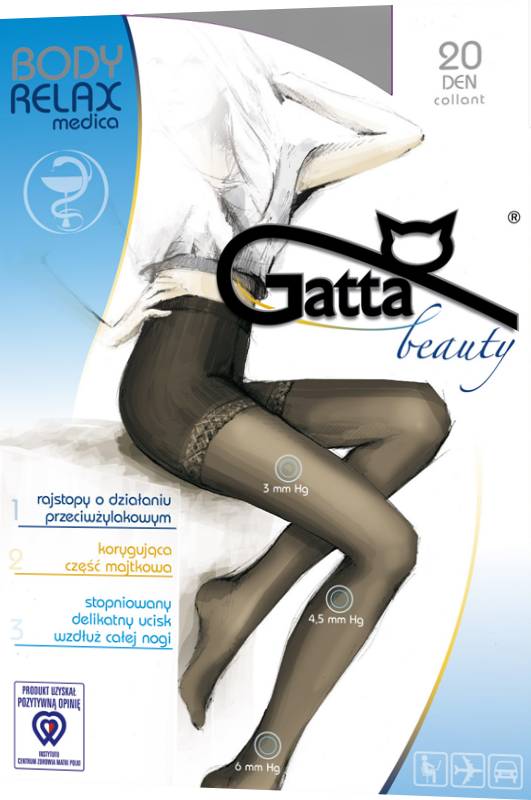 

* Gatta Body Relax Medica Rajstopy 20 Den r.2