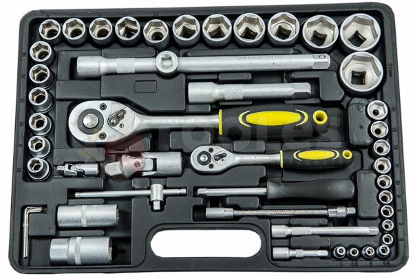 ZESTAW KLUCZY NASADOWYCH KLUCZE NASADOWE 94 + 6-22 Liczba elementów w zestawie 94
