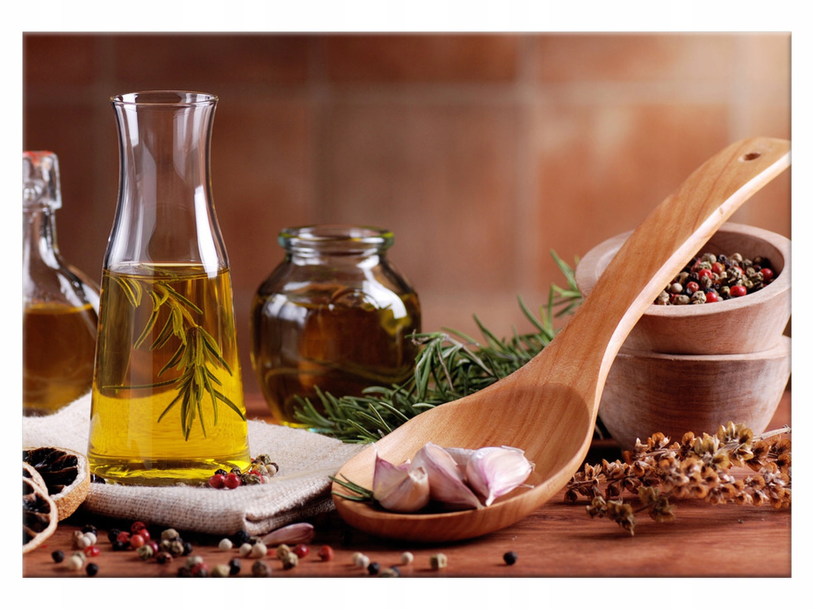 

Obraz Aromatyczna oliwa 70x50 Gastronomia salon