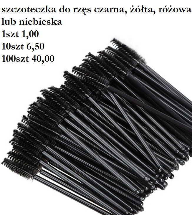 slay 10 k SZCZOTECZKA DO RZĘS I BRWI profe GRZEBYK Rodzaj szczoteczki