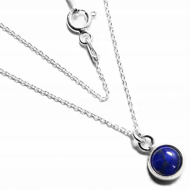 

Naszyjnik Lapis Lazuli Srebro 925 (w944)