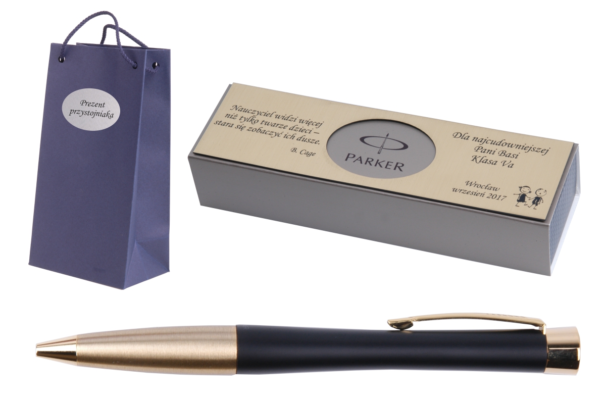 

Parker długopis Urban Grawer Tabliczka Torebka