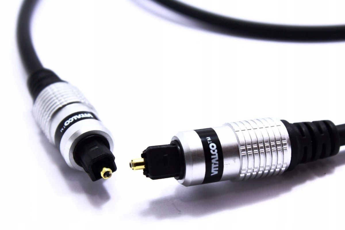 

Kabel Optyczny 0,5M T-t Toslink Vitalco Digital