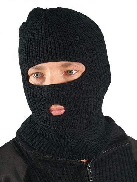 

Czapka Kominiarka Zimowa Pod Kask_hełm 2 otwory