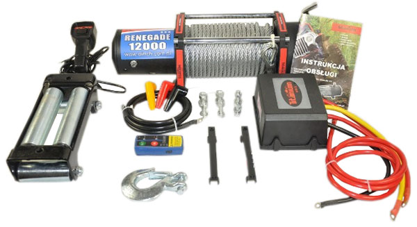 

Wyciągarka Wciągarka 12V Do Lawety 5,5T Tr 12000LB
