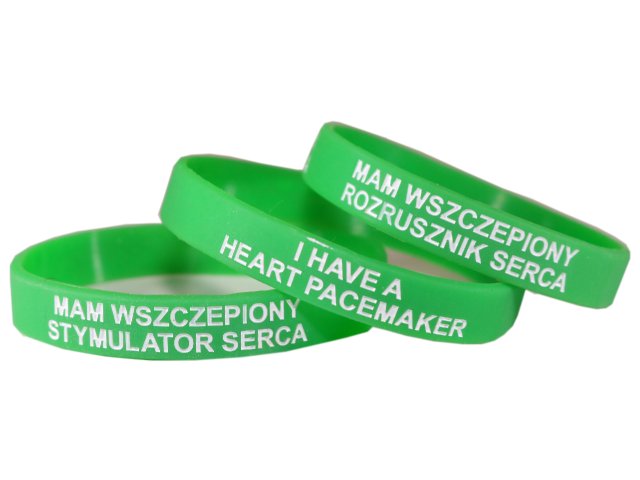 

Zielona Opaska Mam Stymulator Rozrusznik Serca 180