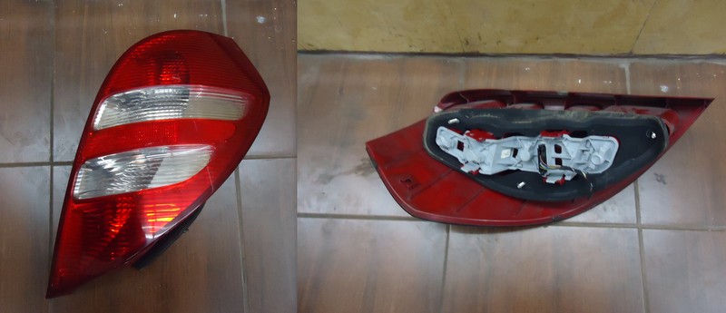 фонарь правый MERCEDES W169 W-169