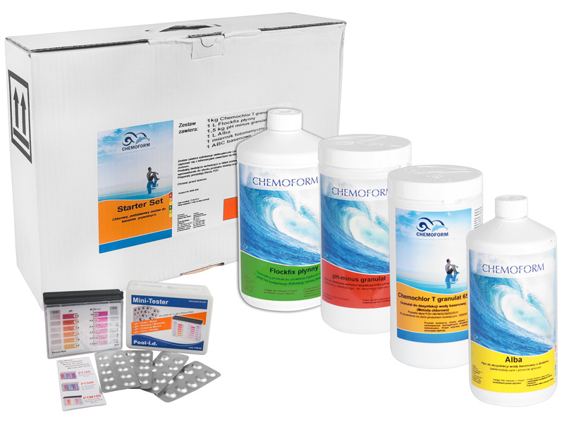 

Chemia Basenowa Zestaw Chemi Basenu Chemoform Set2