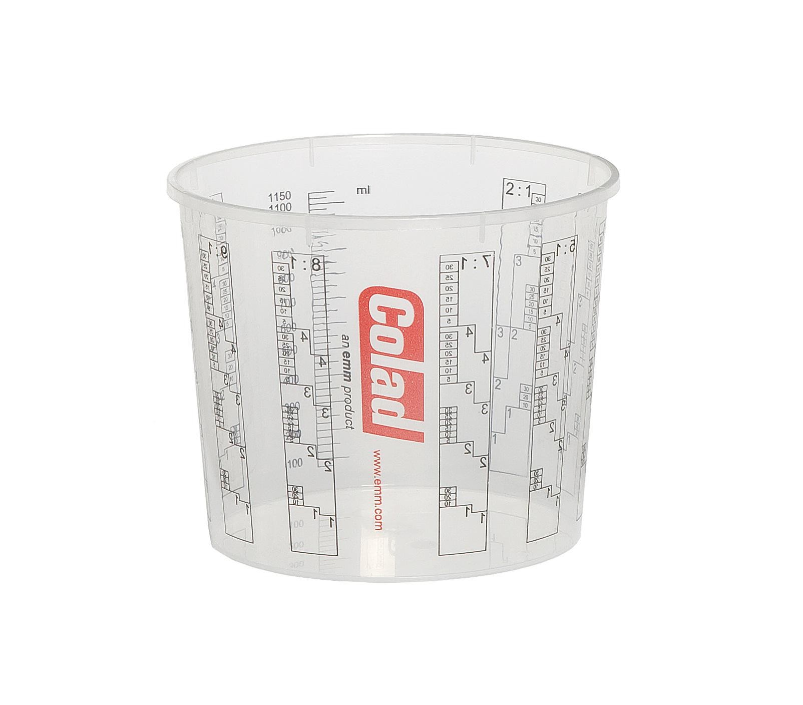 Colad Mug for mixing paint with a scale of 1400ml