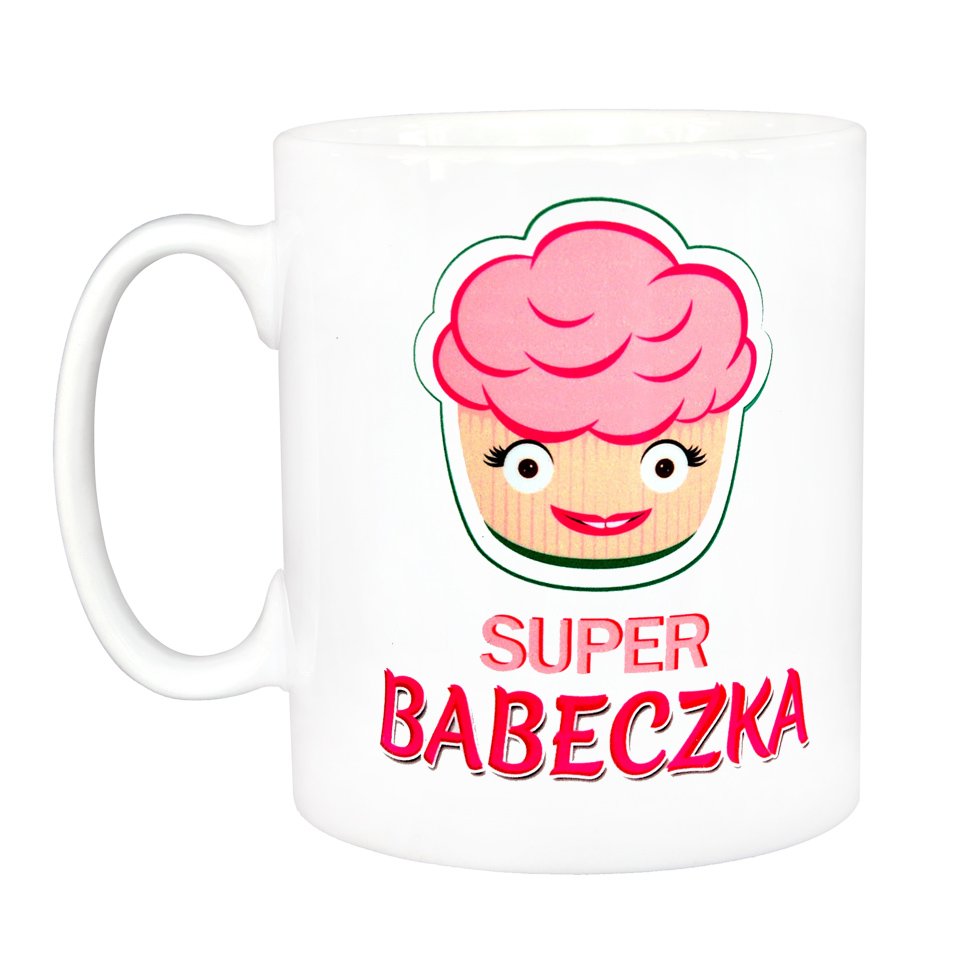 

Kubek Super Babeczka Śmieszny Kubek Dla Kobiety