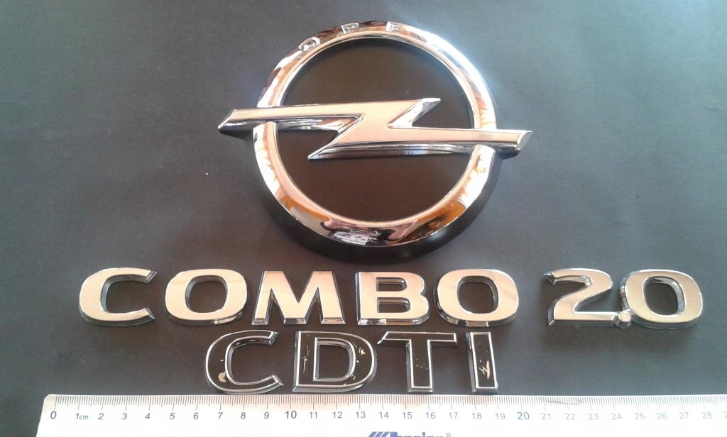 735540873 - OPEL COMBO D 2.0 CDTI 2013 ЗНАЧОК ЕМБЛЕМА НАПИС