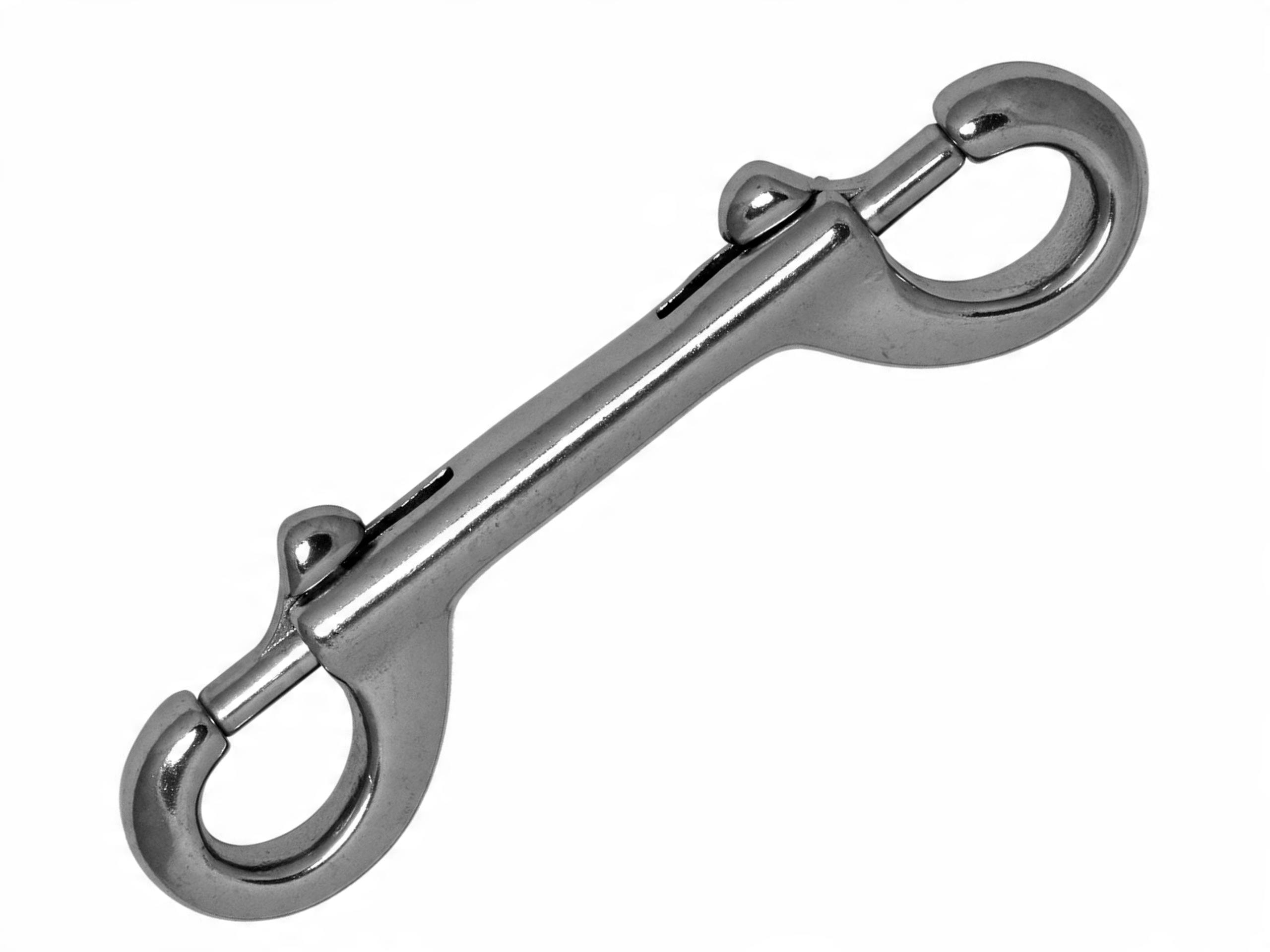 

Karabińczyk Double Ender Nierdzewny Tłokowy 100MM