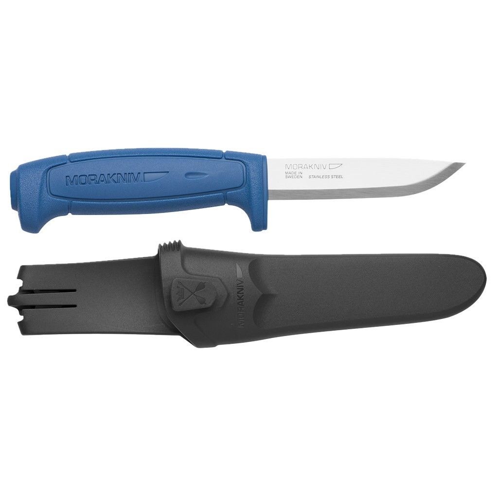 Morakniv Basic 546 nóż ze stalą nierdzewną, szlif skandynawski