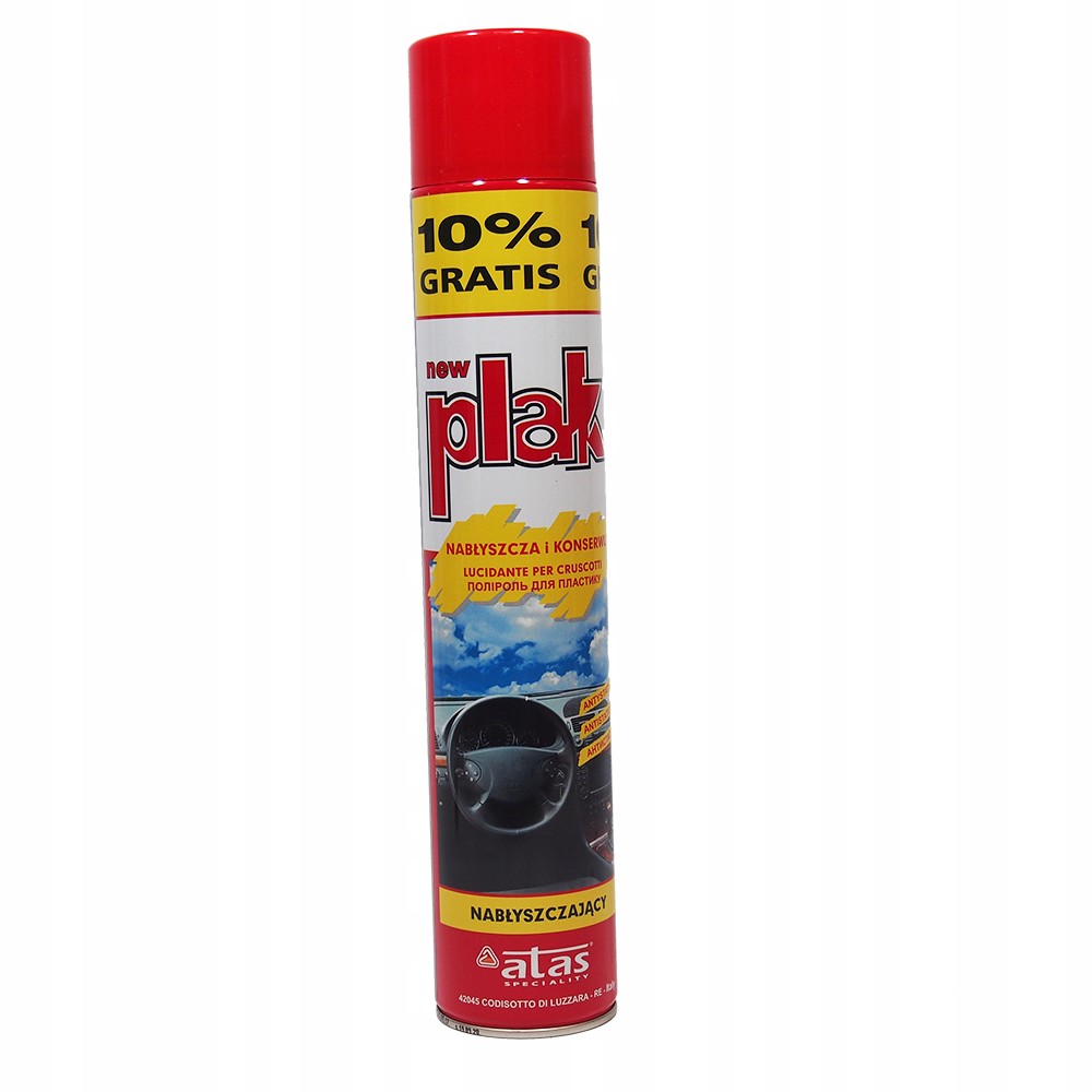 

Atas Plak Kokpit Nabłyszcza 750ML Truskawka