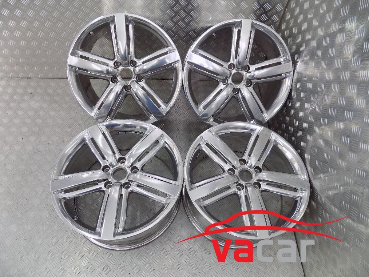 7p6601025g КОМПЛЕКТ ORYGINALNYCH ALUFELG 9 , 0jx20h2 Et57 5x130 VW TOUAREG 7p Код producenta 7p6601025g foto 0