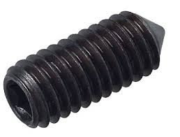 

Wkręt dociskowy bez łba czarny M4x14 DIN914 20 szt