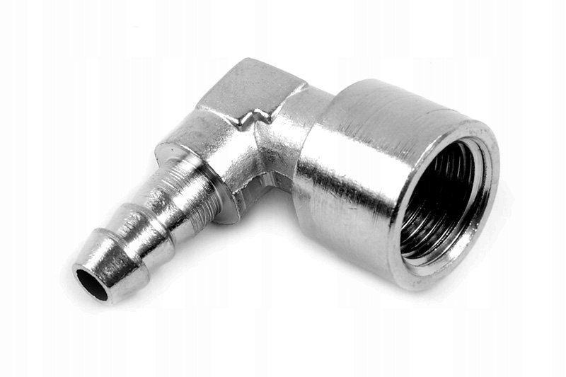 

Króciec kątowy wąż 9 mm Rqs Gw 1/4'' nikiel