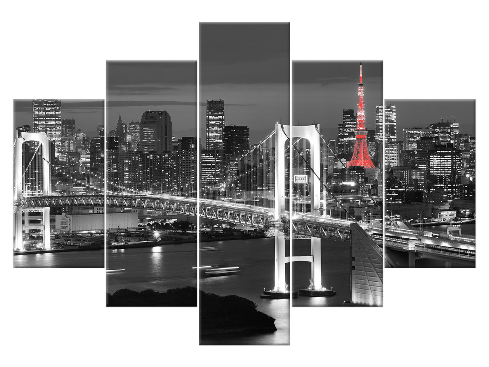 

Obraz Tryptyk Tokyo most tęczowy 150x105 2390A_5H