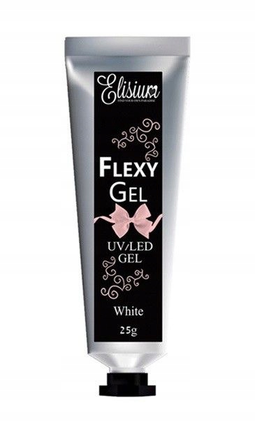 

Elisium Flexy Gel White Żel Budujący Uv/led 25 g