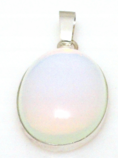 

Opal - gotowa zawieszka owal 45x23mm srebro 925