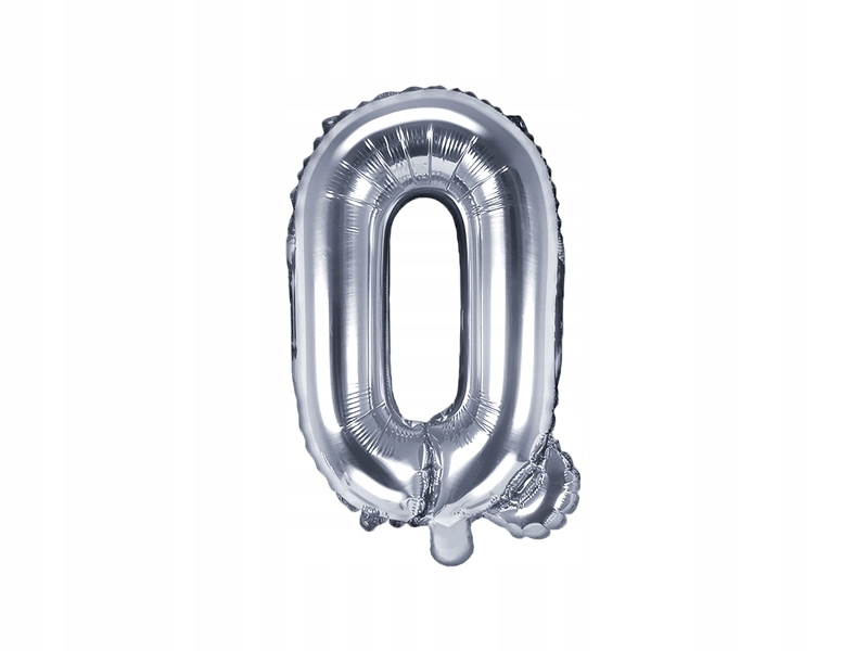 

Balon foliowy Q srebrny 35cm 1szt FB2M-Q-018