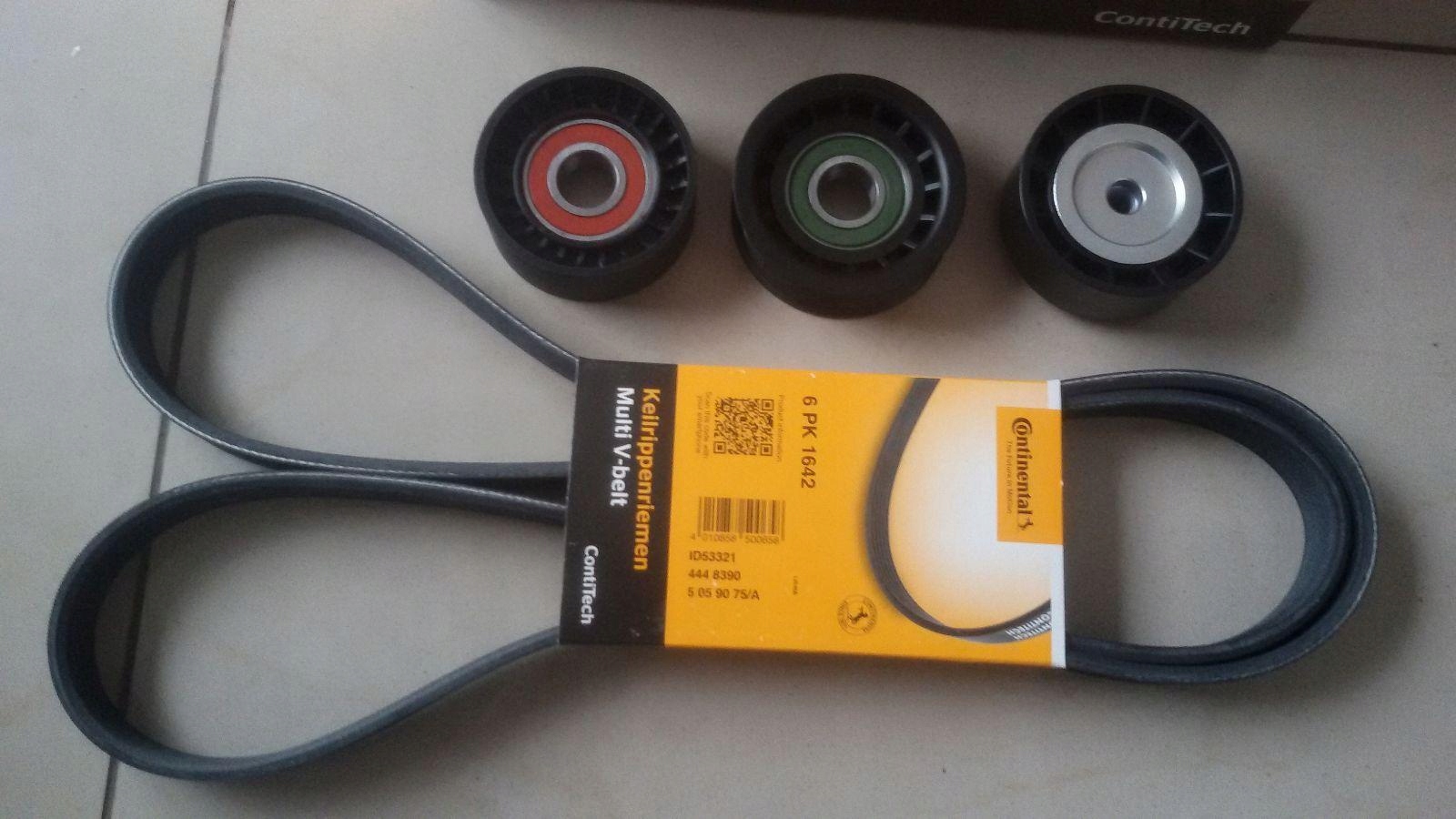 OPEL VECTRA C 1.9 CDTI PASEK + 3 ROLKI ALTERNATORA Producent części Contitech