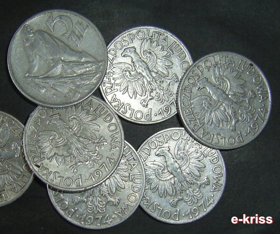 5 złotych 1974