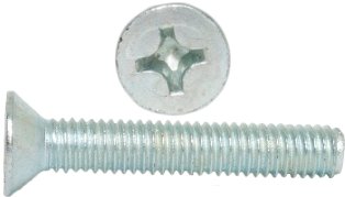 

M4x20 Wkręty z łbem stożkowym ocynk Din 965 20sz