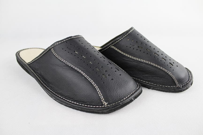 40 SKÓRZANE KLAPKI MĘSKIE KAPCIE GÓRALSKIE LACZKI Marka inna