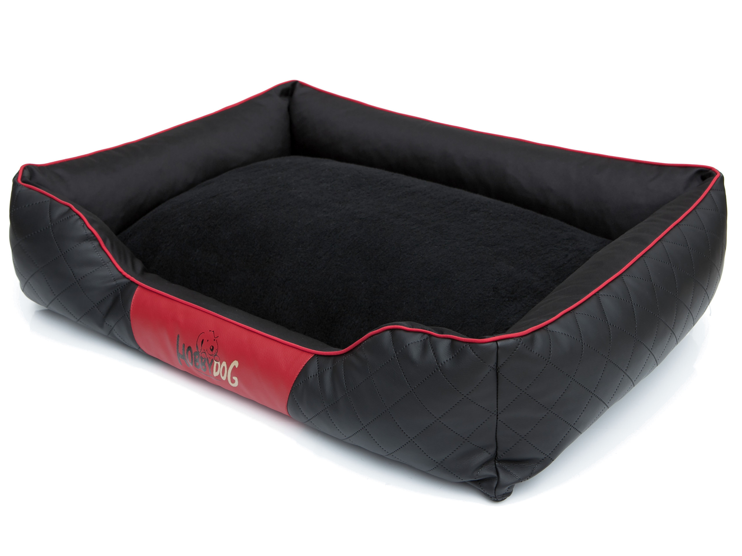 

Legowisko Cesarskie z eko skóry dla psa -R2: 84x65