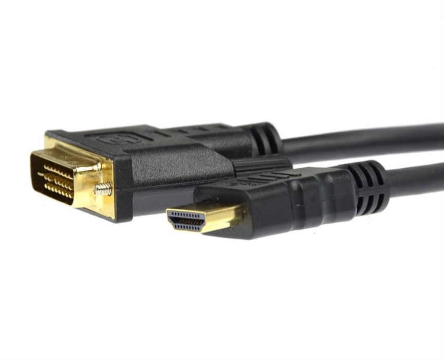 

Auda Kabel DVI DVI-D 24+1 Hdmi złocony Full Hd 3m