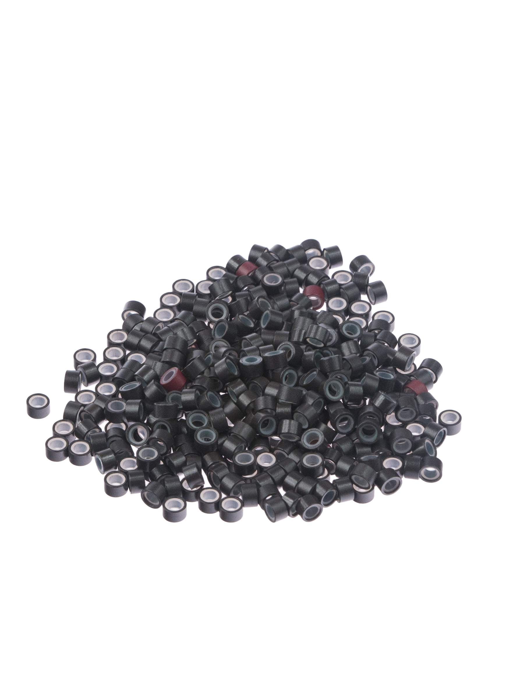 Microringi z silikonem 100 sztuk - rozmiar M Marka BestHair