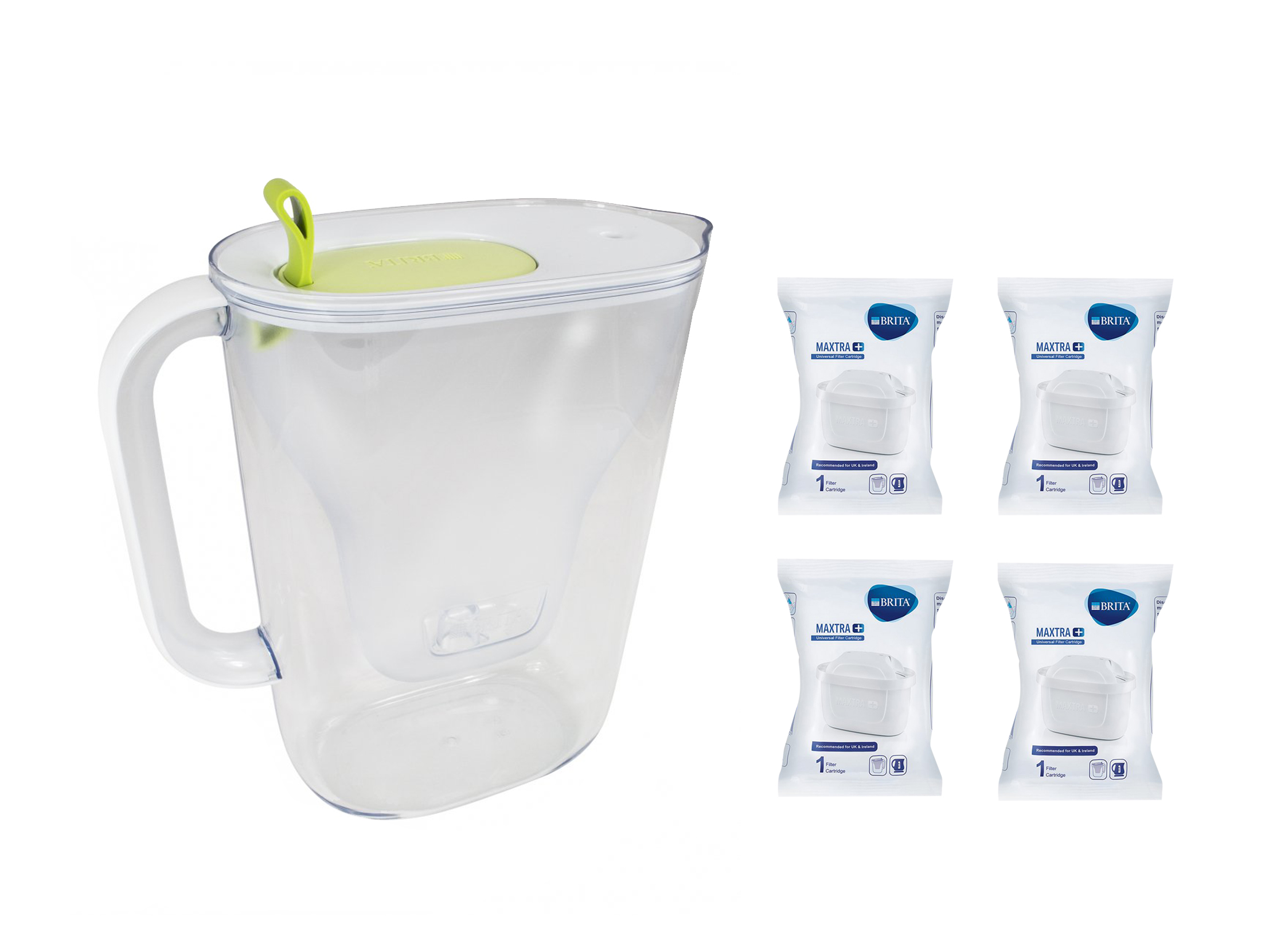 

Brita Style Limonka Dzbanek do wody 2,4L filtr 4sz